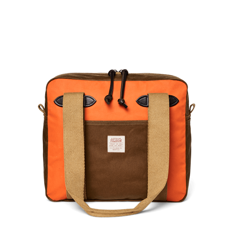 Tin Cloth Tote Bag With Zipper