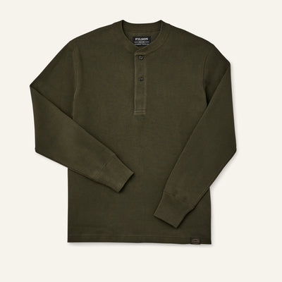 Waffle Knit Henley