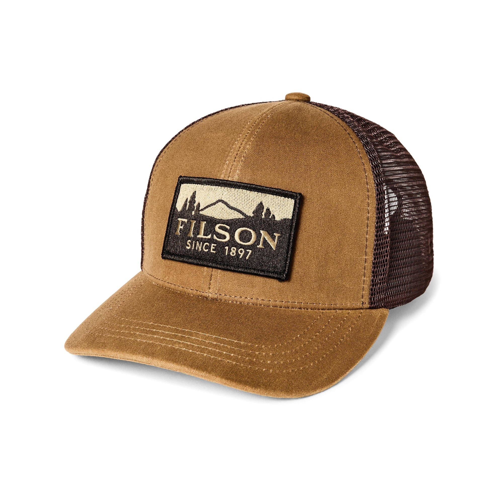 Scenic Waxed Logger Mesh Cap