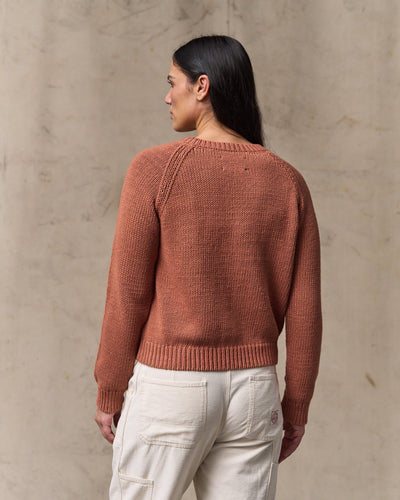 Women's Cotton Crewneck Sweater