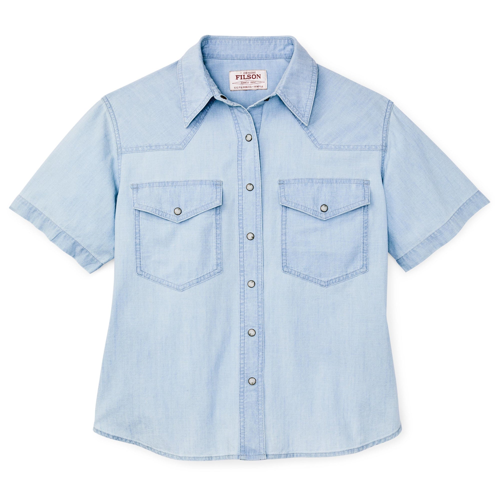 Women's S/S Chambray Western Shirt