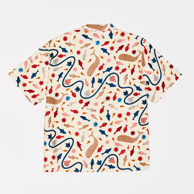 Women's S/S Twill Camp Shirt - Sale