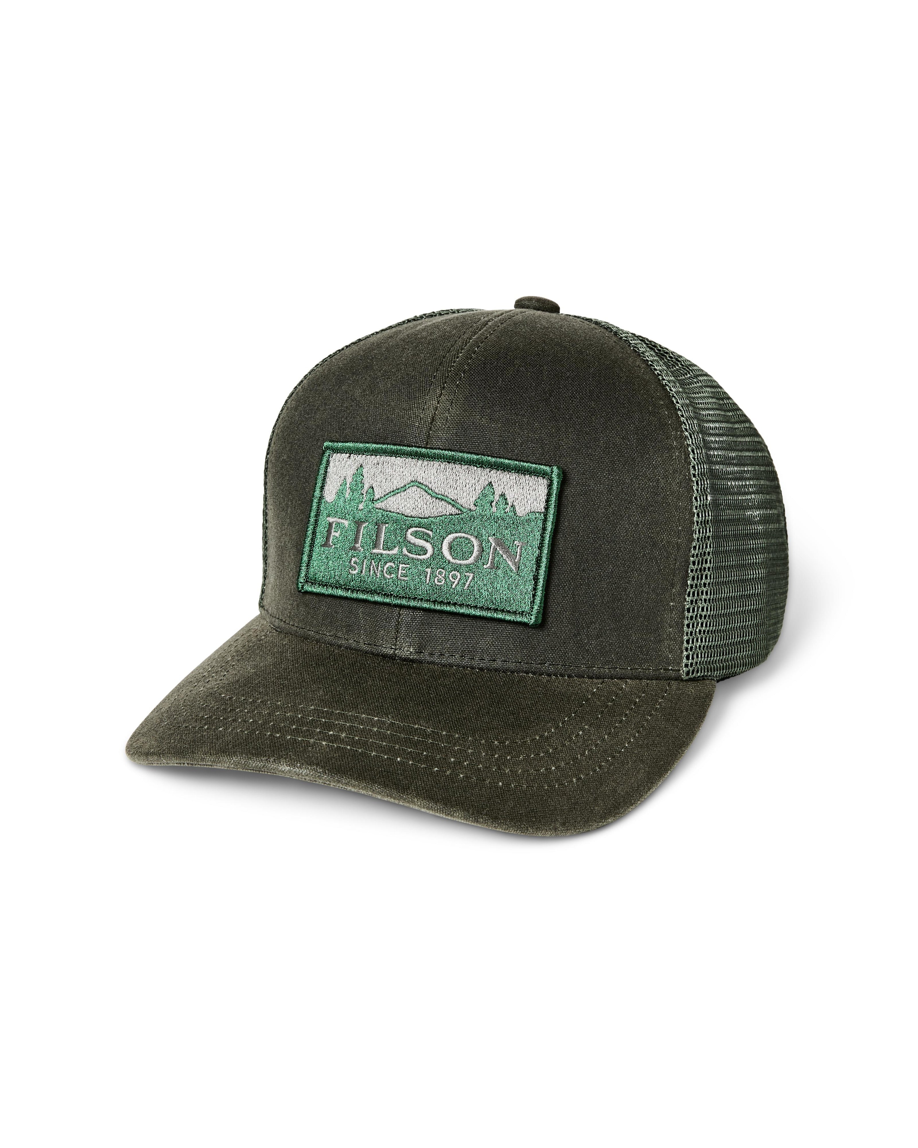 Scenic Waxed Logger Mesh Cap
