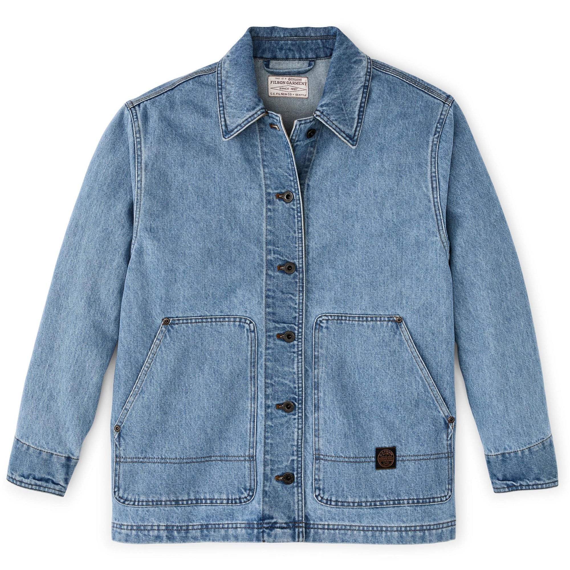 Women's Denim Barn Coat