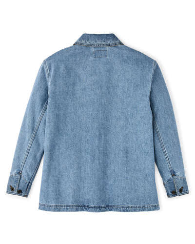 Women's Denim Barn Coat