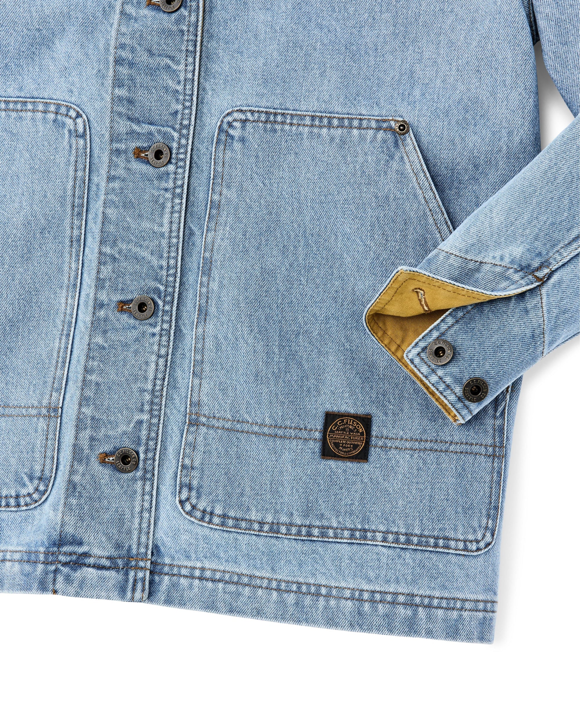 Women's Denim Barn Coat