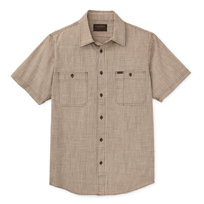 Short Sleeve Chambray Shirt