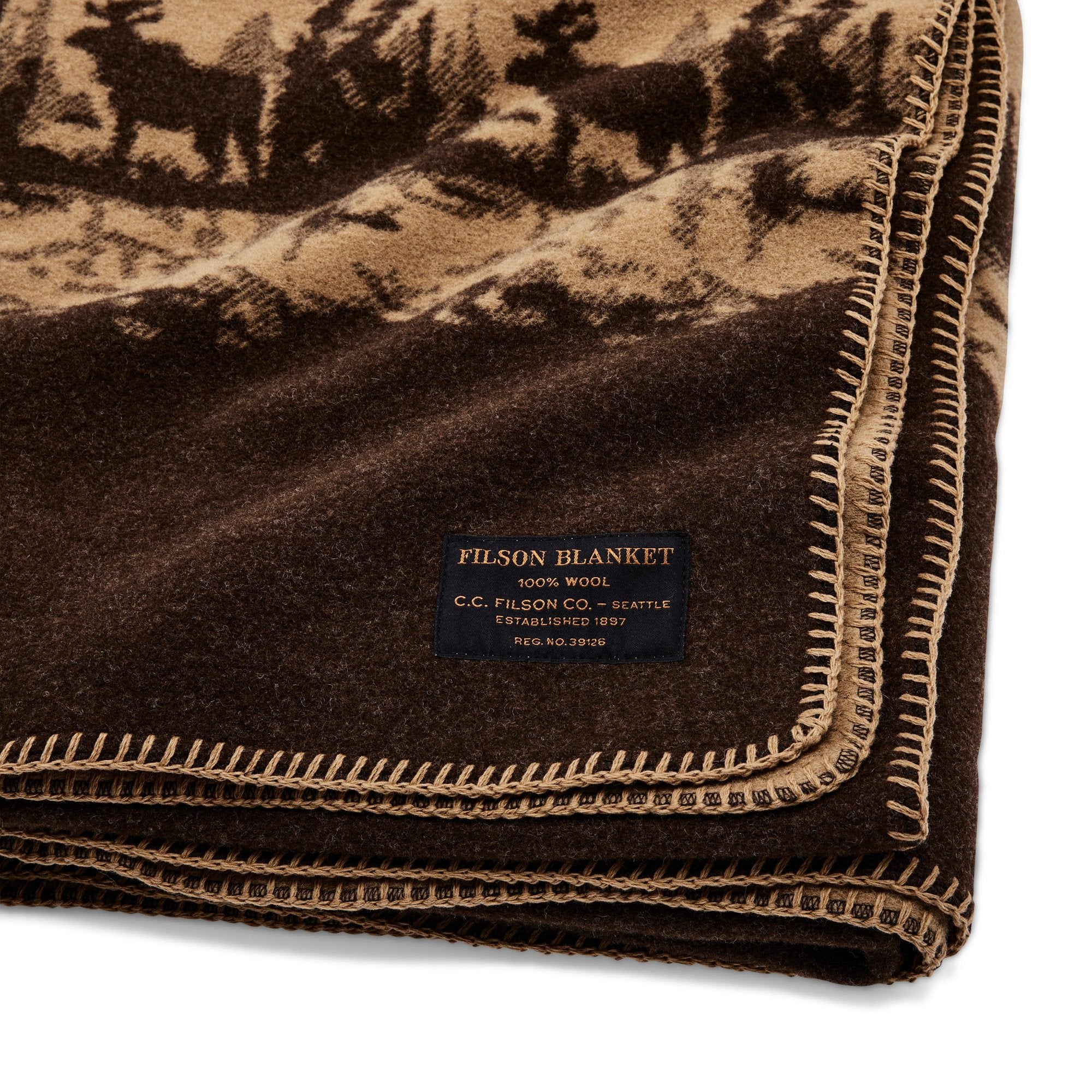 Jacquard Wool Blanket (Twin)