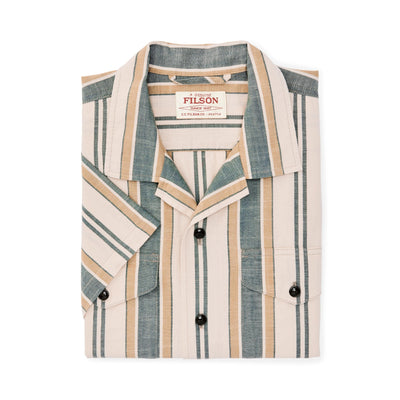 Short Sleeve Chambray Camp Shirt